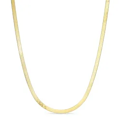 litteä käärmekaulaketju kullattua hopeaa 40 plus 5 cm x 