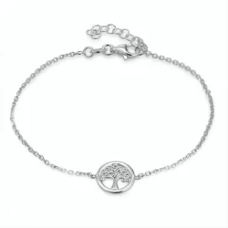 elämänpuu rannekoru rodinoitua hopeaa riipus rodinoitua hopeaa