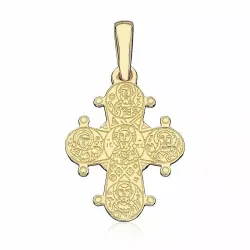 13 x 15 mm dagmarristi  kullattua hopeaa - Amoré