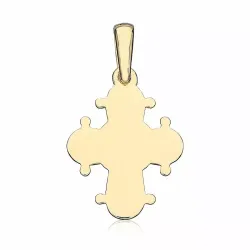 13 x 15 mm dagmarristi  kullattua hopeaa - Amoré