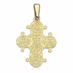 17 x 20 mm dagmarristi  kullattua hopeaa - Amoré