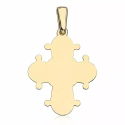 17 x 20 mm dagmarristi  kullattua hopeaa - Amoré