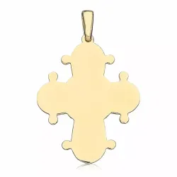 29 x 35 mm dagmarristi  kullattua hopeaa - Amoré