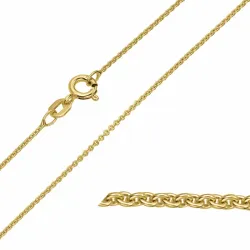 BNH Anker pyöristää kaulaketju 14 karaatin kultaa 60 cm x 1,2 mm