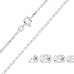 BNH Anker facet rannekoru hopeaa 38 cm x 1,7 mm