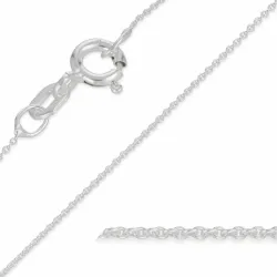 BNH Anker pyöristää kaulaketju hopeaa 60 cm x 0,8 mm