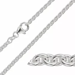 BNH Anker pyöristää kaulaketju hopeaa 60 cm x 2,3 mm