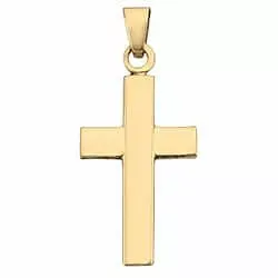 13 x 21 mm kultaa BNH risti  14 karaatin kultaa - Amoré