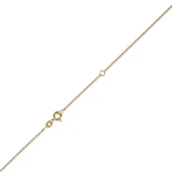 BNH Anker pyöristää kaulaketju kullattua hopeaa 42-45 cm x 1,1 mm