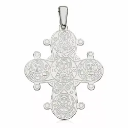 29 x 35 mm dagmarristi  hopeaa - Amoré