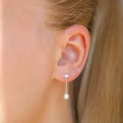 4-4,5 mm helmi ketjukorvakorut  hopea