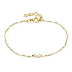 helmi rannekoru kullattua hopeaa