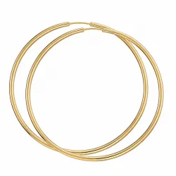 60 mm BNH rengas  kullattua hopeaa