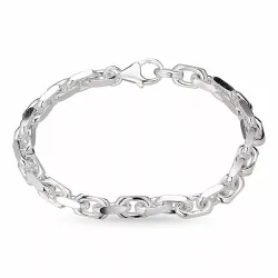 BNH Anker facet armbånd hopeaa 17 cm x 6,5 mm