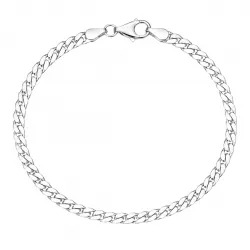 BNH panssarirannekoru hopeaa 17 cm x 4,0 mm