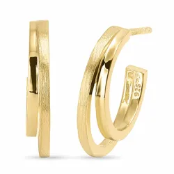 rengaskorvakorut  kullattua hopeaa