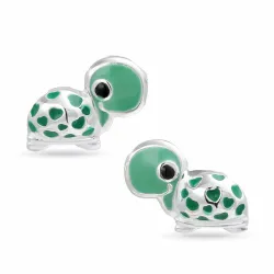 kilpikonna nappikorvakorut  hopea - Little Ones