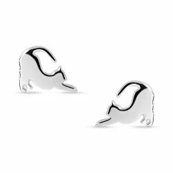 kissat nappikorvakorut  hopea