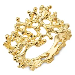 sormus kullattua hopeaa