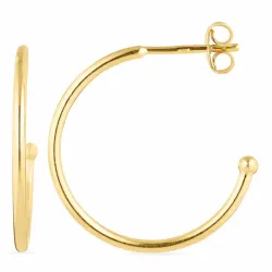 20 mm rengaskorvakorut  kullattu hopea - Mix & Match