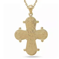 dagmarinristi Isä Meidän rukouksell kaulaketju kullattua hopeaa riipus kullattua hopeaa