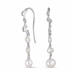 helmi ketjukorvakorut  hopea - Lumé Etched