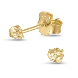 nappikorvakorut  kullattu hopea - Lumé Etched