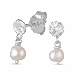 helmi korvarenkaat  hopea - Lumé Etched