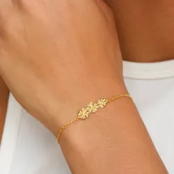 rannekoru kullattua hopeaa 16 plus 3 cm x 6,5 mm  - Lumé Etched