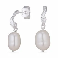 helmi korvarenkaat  hopea - Lumé Etched