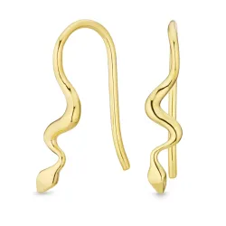 korvarenkaat  kullattu hopea - Lumé Essence