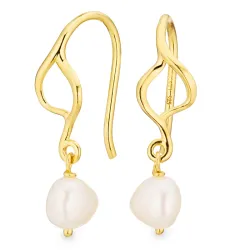 helmi korvarenkaat  kullattua hopeaa - Lumé Essence