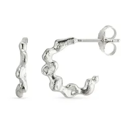 rengaskorvakorut  hopea - Lumé Etched