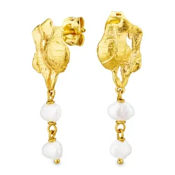 helmi korvarenkaat  kullattu messinki - Eliné