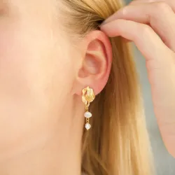 helmi korvarenkaat  kullattu messinki - Eliné