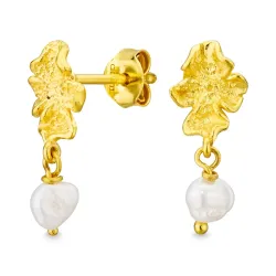 helmi korvarenkaat  kullattu messinki - Eliné