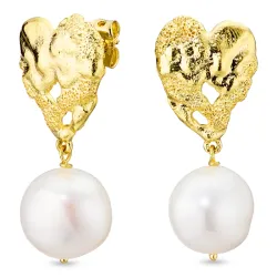 helmi korvarenkaat  kullattu messinki - Eliné