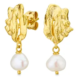 helmi korvarenkaat  kullattu messinki - Eliné