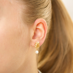 helmi korvarenkaat  kullattu messinki - Eliné