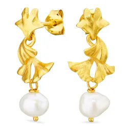 helmi korvarenkaat  kullattu messinki - Eliné