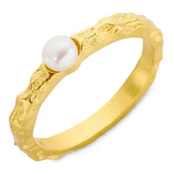 helmi sormus kullattu messinki - Eliné