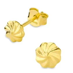 korvarenkaat  kullattu messinki - Eliné