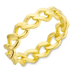 panzer sormus kullattu messinki - Eliné