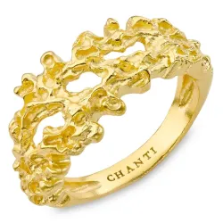 sormus kullattu messinki - Eliné