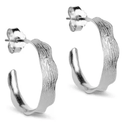 Enamel Ane Small rengaskorvakorut  hopea