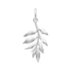 Julie Sandlau little Tree of Life riipus  satiinirodinoitu sterlinghopea