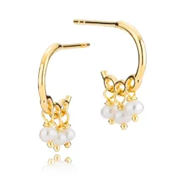 Izabel Camille Majesty helmi rengas  kullattua hopeaa