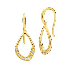 Izabel Camille Titania korvarenkaat  kullattua hopeaa