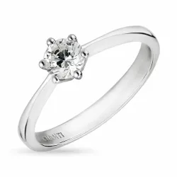 näytepakkaukset zirkoni sormus hopea