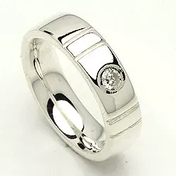 näytepakkaukset zirkoni sormus hopea